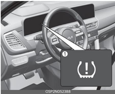 KIA Seltos SP2 (2024) - Système de surveillance de la pression des pneus (TPMS) - 1