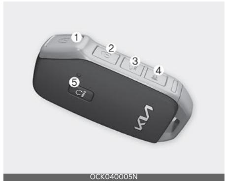 KIA Seltos SP2 (2024) - Comment désactiver la fonction de hayon intelligent à l'aide de la clé intelligente - 1