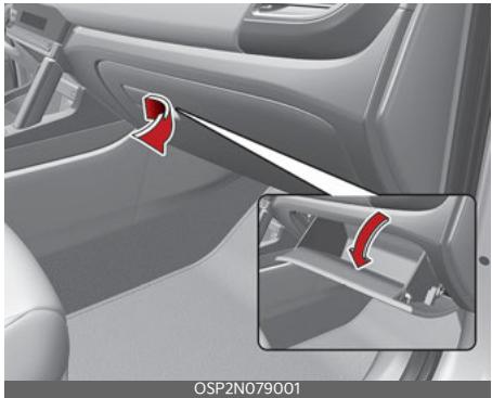 KIA Seltos SP2 (2024) - Inspection et remplacement du filtré à air du climatiseur - 1