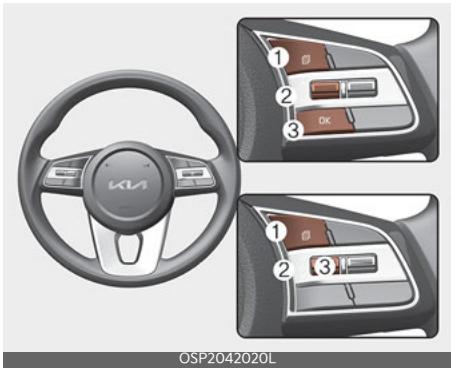 KIA Seltos SP2 (2024) - Commande de l'écran LCD - 1