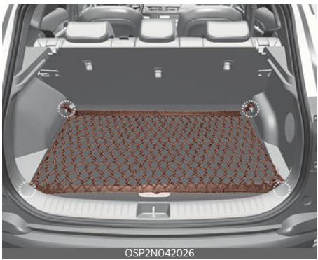 KIA Seltos SP2 (2024) - Support de filet à bagages - 1