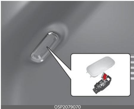 KIA Seltos SP2 (2024) - Remplacement d'une ampoule de lampe d'éclairage du coffre à bagages (type ampoule) - 1