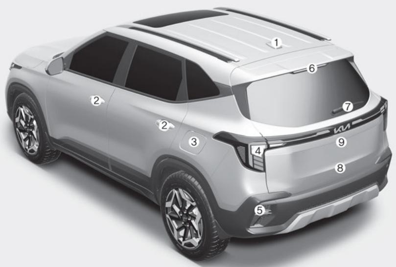 KIA Seltos SP2 (2024) - Vue arrirée - 1