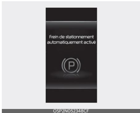 KIA Seltos SP2 (2024) - L'EPB peut fonctionner automatiquement lorsque : - 1