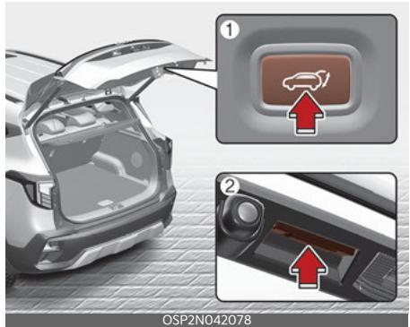KIA Seltos SP2 (2024) - Réinitialisation du hayon à commande électrique - 1