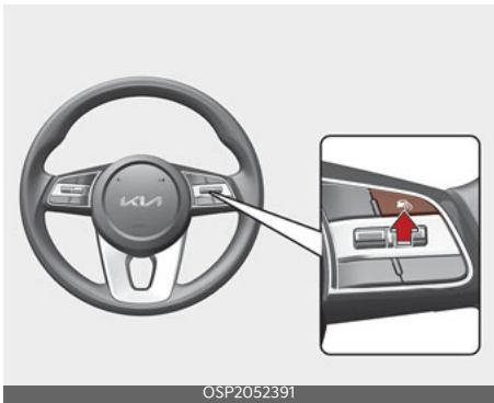 KIA Seltos SP2 (2024) - Pour activer le régulateur de vitesse intelligent - 1
