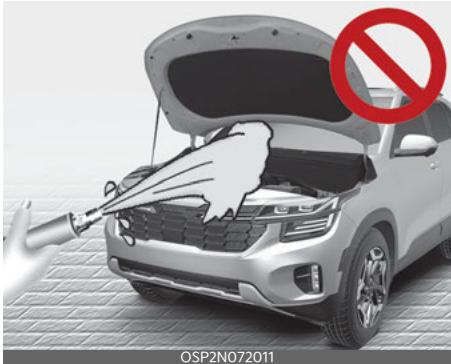KIA Seltos SP2 (2024) - Compartment moteur mouillé - 1