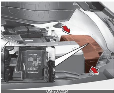 KIA Seltos SP2 (2024) - Panneau de fusibles du compartmente moteur - 1