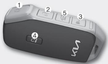KIA Seltos SP2 (2024) - Opérations du système de télédéverrouillage - 3