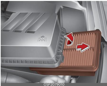 KIA Seltos SP2 (2024) - Filtre pour purificateur d'air Remplacement du filtré à air - 3