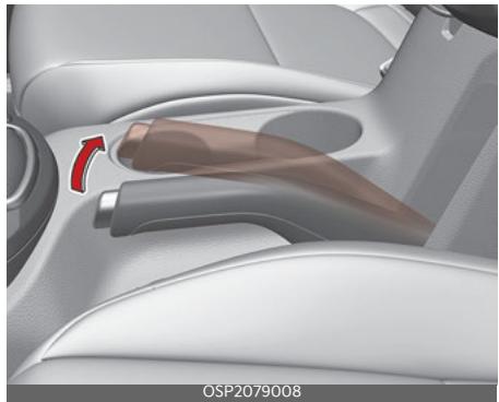 KIA Seltos SP2 (2024) - Application du frein de stationnement - 1