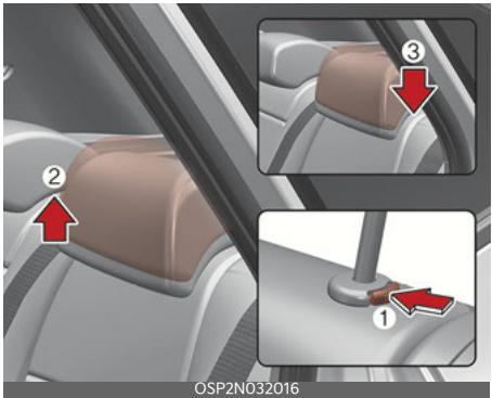 KIA Seltos SP2 (2024) - Dépose et repose (selon l'équipe-ment) - 1