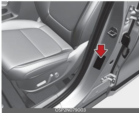 KIA Seltos SP2 (2024) - Pressions d'inflation recommendees pour les pneus à froid - 1