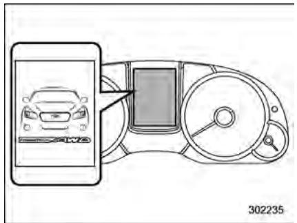 SUBARU Legacy et Outback (2013) - Ecran d'accueil - 1
