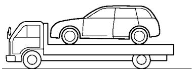 SUBARU Legacy et Outback (2013) - Sur un camion à plate-forme - 1