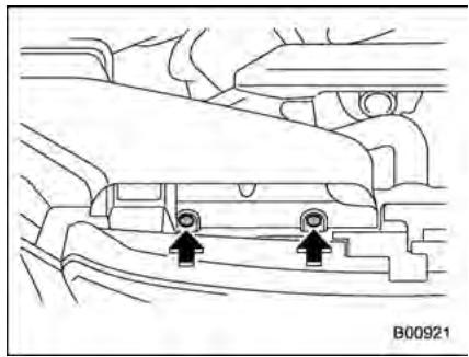 SUBARU Legacy et Outback (2013) - Retrait de conduite d'admission d'air - 1