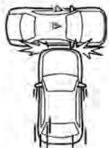 SUBARU Legacy et Outback (2013) - Fonctionnement du coussin de sécurité frontal perfectionné SUBARU - 9
