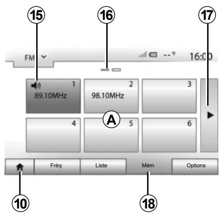 RENAULT Media-Nav (2021) - Mode « Liste » - 1