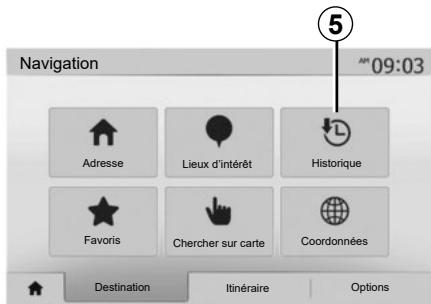 RENAULT Media-Nav (2021) - Rechercher des points d'intérêt par catégorie - 1