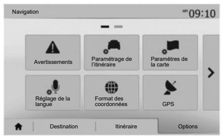 RENAULT Media-Nav (2021) - RÉGLAGES DE NAVIGATION (3/4) - 1