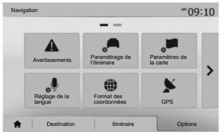 RENAULT Media-Nav (2021) - RÉGLAGES DE NAVIGATION (2/4) - 1