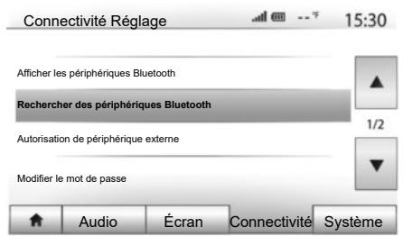 RENAULT Media-Nav (2021) - Appairer un nouveau téléphone Bluetooth® - 1