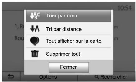 RENAULT Media-Nav (2021) - GÉRER LES FAVORIS (2/2) - 1