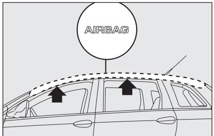 FIAT Croma 2 (2005-2008) - AIR BAG LATERAUX AVANT ET ARRIERE PROTECTION BUSTE (SIDE BAG) - 1