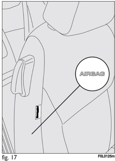 FIAT Croma 2 (2005-2008) - AIR BAG LATERAUX - 1
