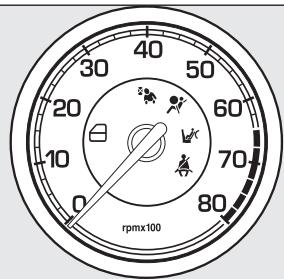 FIAT Croma 2 (2005-2008) - COMPTE-TOURS fig. 18 - 1