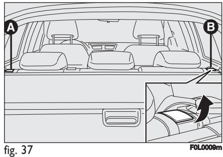 FIAT Croma 2 (2005-2008) - Chauffage siège (lorsqu'il est prévu) - 1