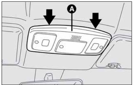 FIAT Croma 2 (2005-2008) - REMPLACEMENT D'UNE AMPOULE INTERIEURE - 1