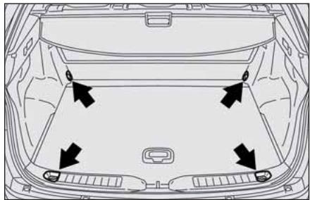FIAT Croma 2 (2005-2008) - Positionnement plan de charge sur le niveau inférieur (lorsqu'il est prévu) - 3