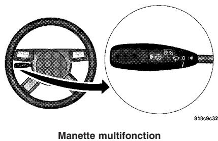 DODGE Charger LX (2006-2010) - Manette multifonction - 1