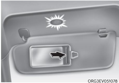 Genesis GV60 (2021-2025) - Éclairage de pare-soleil - 1