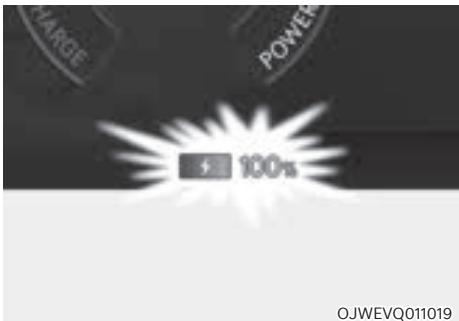 Genesis GV60 (2021-2025) - Jauge du niveau de chargement de la batterie à haute tension - 1