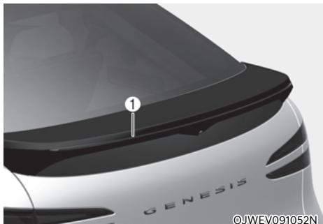 Genesis GV60 (2021-2025) - Remplacer une ampoule du feu arrière - 2
