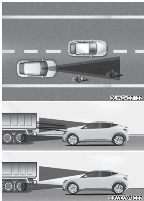 Genesis GV60 (2021-2025) - Limites de l'assistance d'évitement de collision frontale - 5