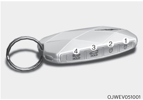 Genesis GV60 (2021-2025) - Clé intelligente - 1