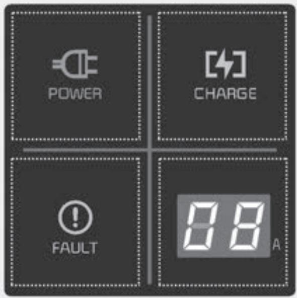 Genesis GV60 (2021-2025) - Voyant de chargement du chargeur portatif - 1