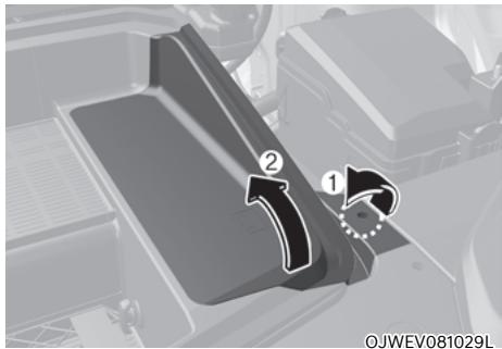 Genesis GV60 (2021-2025) - Procédure de démarrage par câbles - 1