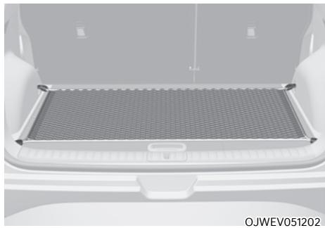 Genesis GV60 (2021-2025) - Filet à bagages (si le véhicule est équipé de cette option) - 1