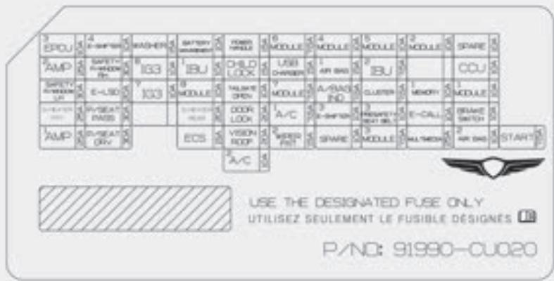 Genesis GV60 (2021-2025) - i Informations - 1
