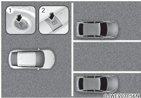 Genesis GV60 (2021-2025) - Prêt à se déplacer vers l'avant et l'arrière à distance - 2