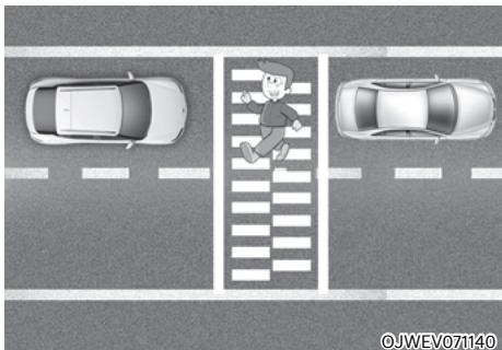 Genesis GV60 (2021-2025) - Limites de l'assistance d'évitement de collision frontale - 8