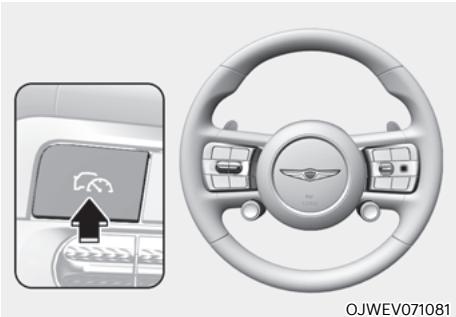 Genesis GV60 (2021-2025) - Réglages du régulateur de vitesse intelligent - 1