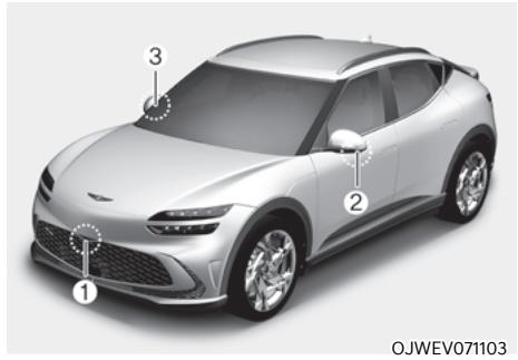 Genesis GV60 (2021-2025) - ASSISTANCE INTELLIGENTE AU STATIONNEMENT À DISTANCE (RSPA) (SI LE VÉHICULE EST ÉQUIPÉ DE CETTE OPTION) - 7