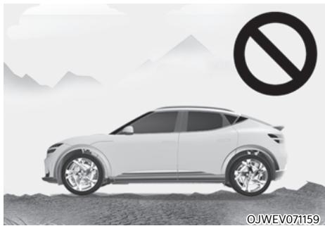 Genesis GV60 (2021-2025) - Limites de l'assistance intelligente au stationnement à distance - 3