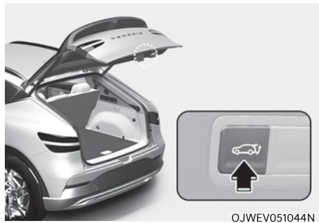 Genesis GV60 (2021-2025) - Actionner le hayon électrique - 4