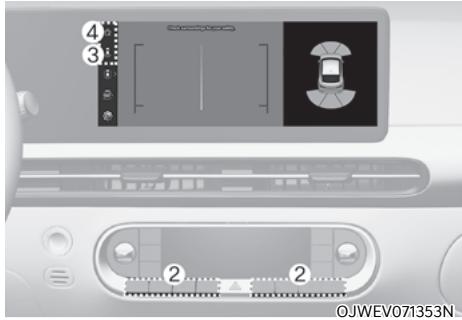 Genesis GV60 (2021-2025) - Bouton de fonctionnement - 2